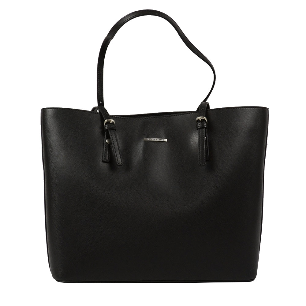 Sac ?� main ?�tudiante cuir ARTHUR ET ASTON noir : Chez Rentreediscount Cartables & trousses